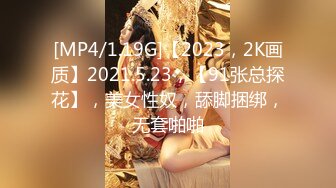 [MP4/1.19G]【2023，2K画质】2021.5.23，【91张总探花】，美女性奴，舔脚捆绑，无套啪啪