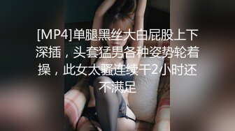 [MP4]单腿黑丝大白屁股上下深插，头套猛男各种姿势轮着操，此女太骚连续干2小时还不满足