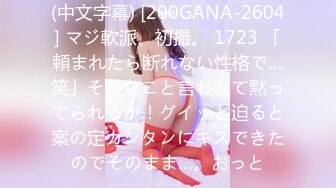 (中文字幕) [200GANA-2604] マジ軟派、初撮。 1723 「頼まれたら断れない性格で…笑」そんなこと言われて黙ってられるか！グイッと迫ると案の定カンタンにキスできたのでそのまま…。おっと