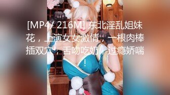 [MP4/ 216M] 东北淫乱姐妹花，上演女女激情，一根肉棒插双穴，舌吻吃奶，过瘾娇喘！