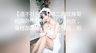 【道不狂探花】第二炮纹身哥约操外围女神，极品小仙女，身材苗条，一对车灯极品，啪啪后入尤物